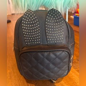 Girls Mini Backpack with Bunny Ears
